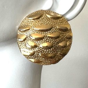 Park Lane vintage runway ready textured 1.5” earrings pierced